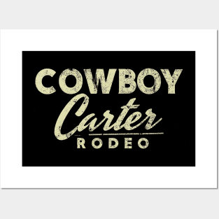 Cowboy Carter Rodeo Vintage Graphic Posters and Art